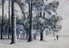 A winter walk on May Hill