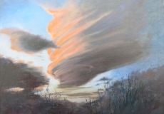 An Extraordinary Cloud above Ross on Wye