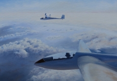 High, in the sunlit silence"e at 10000 feet