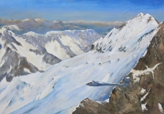 Arrivee au Glacier Blanc
