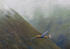 CKV-on-a-poor-day-in-the-Black-Mountains, oil, -20-x-16