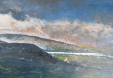 Llangorse Lake as seen from Snoopy