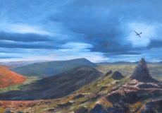 On the Dragons Back in the Black Mountains