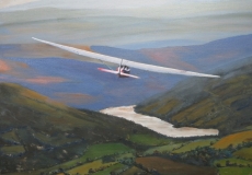 Snoopy above Talybont