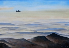 The club K6 in East Wave at 8000ft, oil, 20 x 16 ins