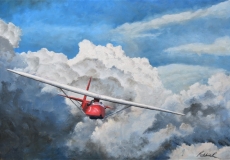 Snoopy aloft